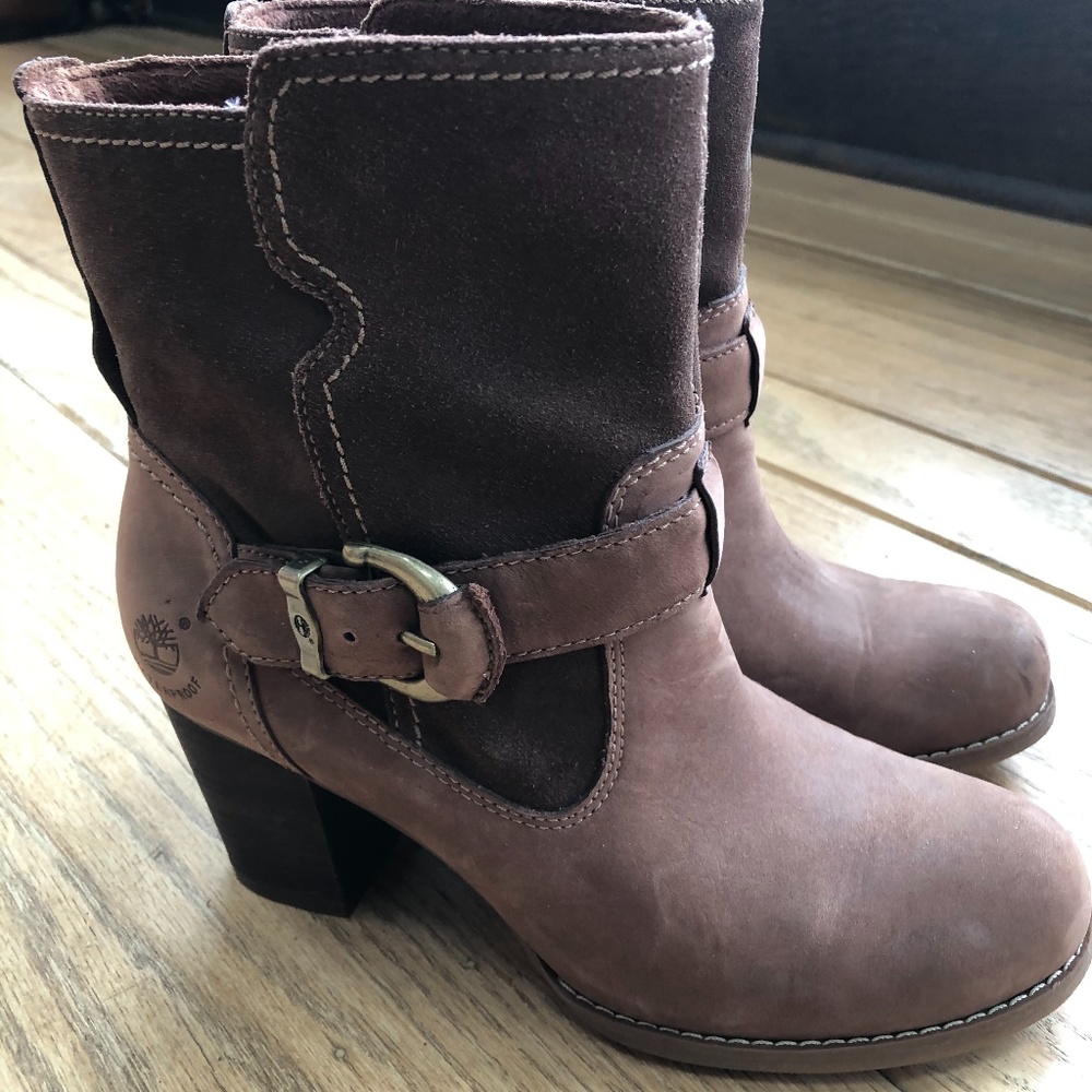 Women's Timberland Brown Suede Boots